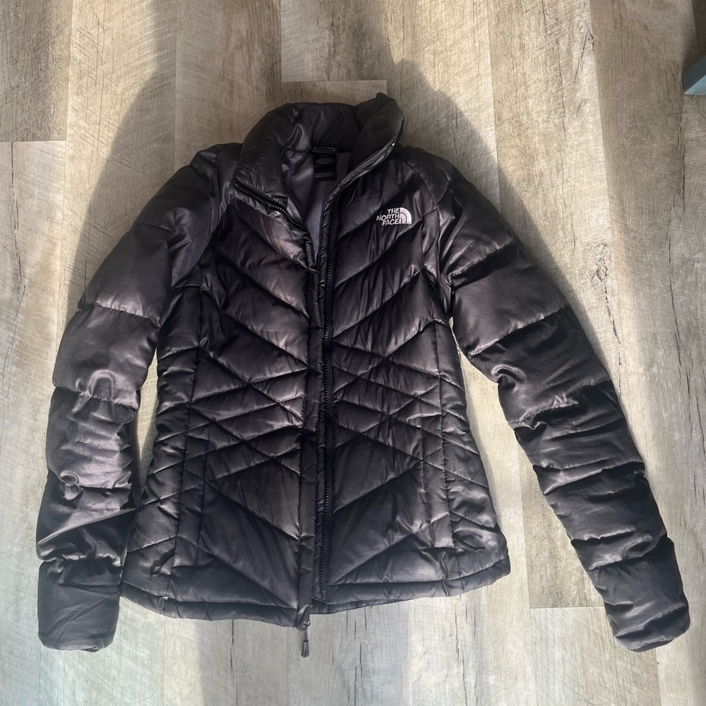 The North Face Women's Charcoal Puffer Jacket